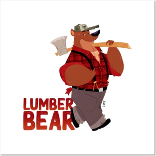 Lumber Bear Posters and Art